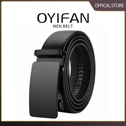 Leather Belt Men Genuine Leather Belt for Men Mens Belts Waistband Male Man Waist Automatic belts Business belts