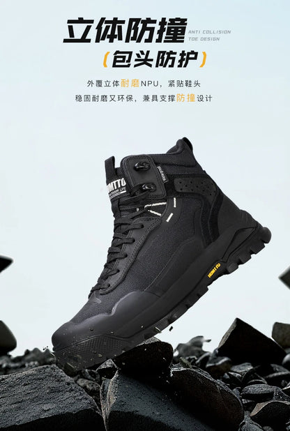 HUMTTO Hiking Shoes Men Winter Outdoor Sports Climbing Shoes hunting boots Warm outdoors ankle travel boots  Trekking Sneakers