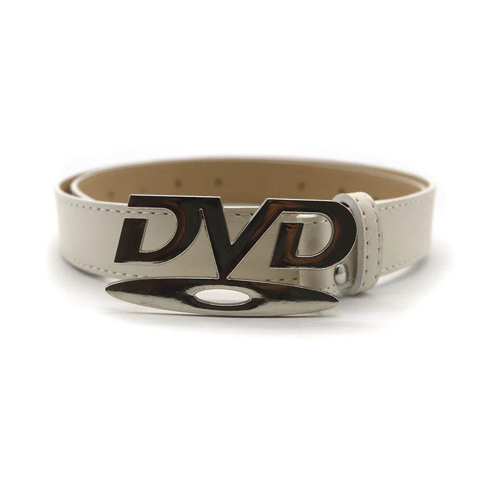 2026 Y2K DVD Belt for Women - Retro Disc Buckle, Luxury Style, Fashionable & Trendy Waist Belt, Hot Selling Decorative Belt