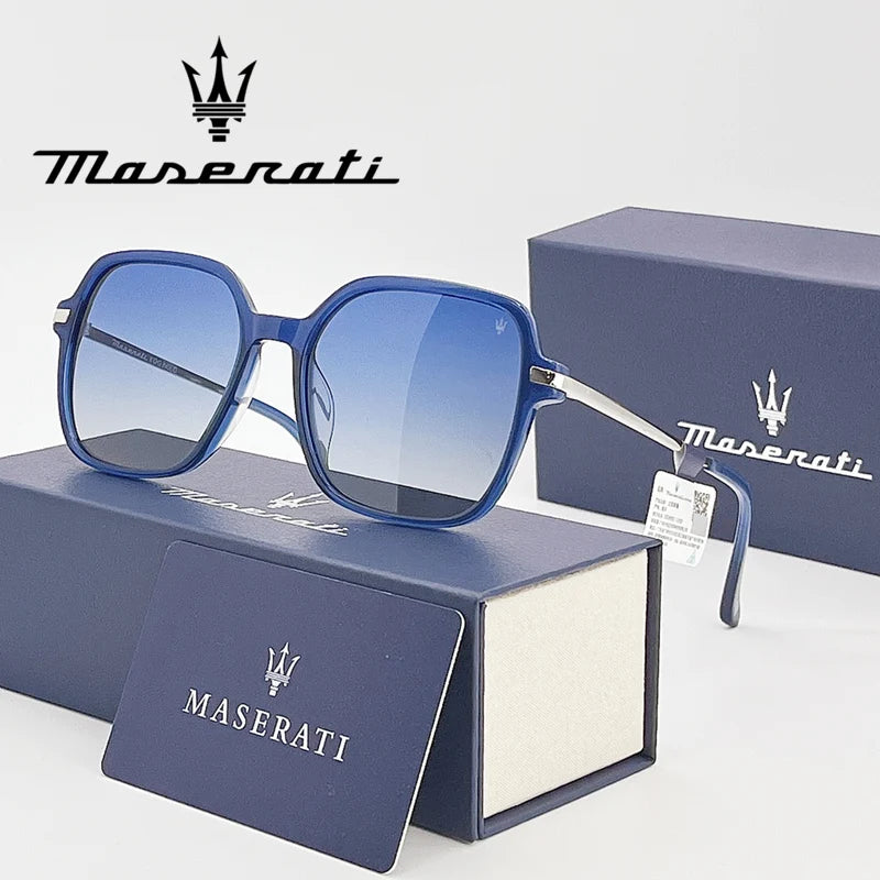 MASERATI UV400 Polarized Sunglasses Lightweight Frameless for Cycling Driving Outdoor Unisex Men Women Daily Sunglasses 20345