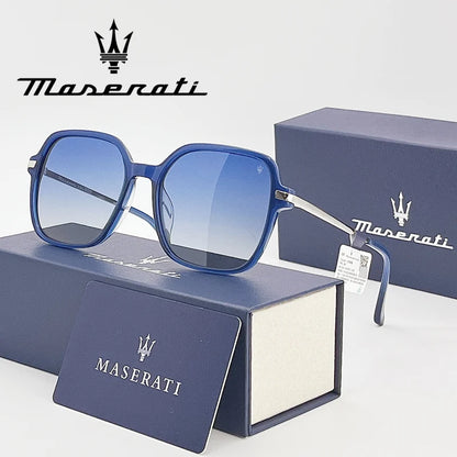 MASERATI UV400 Polarized Sunglasses Lightweight Frameless for Cycling Driving Outdoor Unisex Men Women Daily Sunglasses 20345