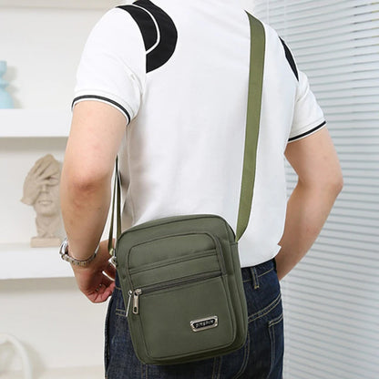 2025 Men Nylon Shoulder Bag Messenger Bag Casual Nylon Zipper Pocket Handbag Fashion Tote Travel Male Crossbody Bags New
