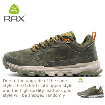 RAX Running Shoes Men&Women Outdoor Sport Shoes Breathable Lightweight Sneakers Air Mesh Upper Anti-slip Natural Rubber Outsole
