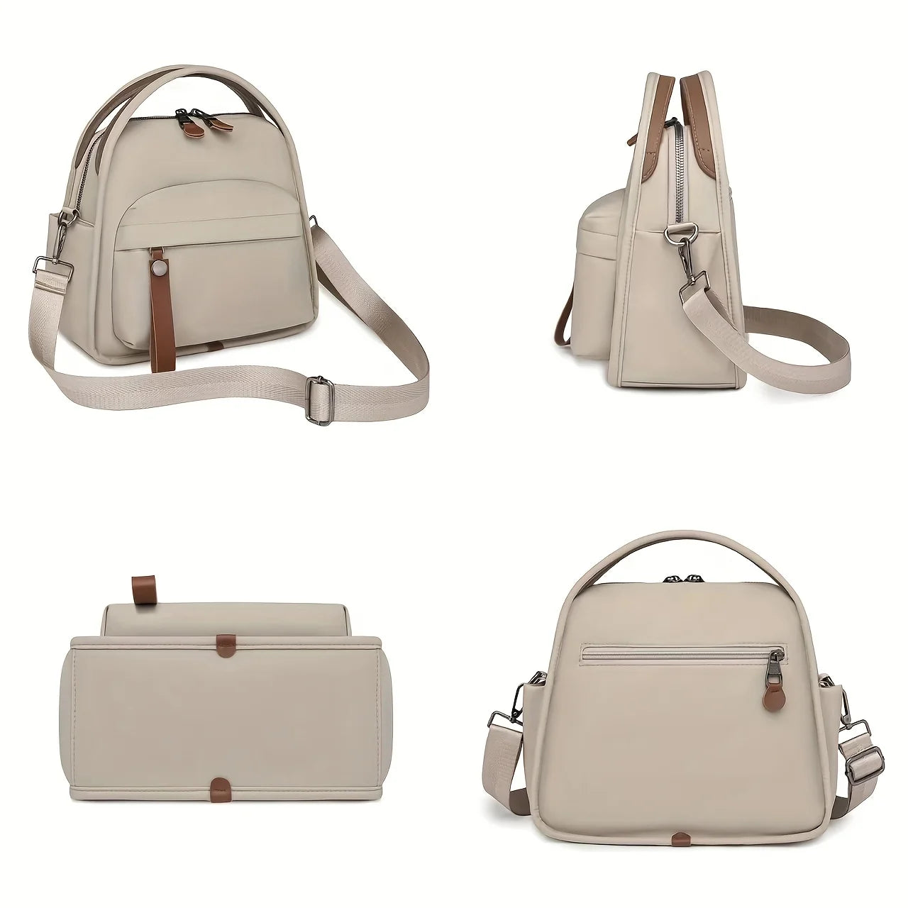 Fashion Women's Shoulder Bag Simple Multiple Pockets Crossbody Bag  Decorated With Tassels Handbags Daily Commuting