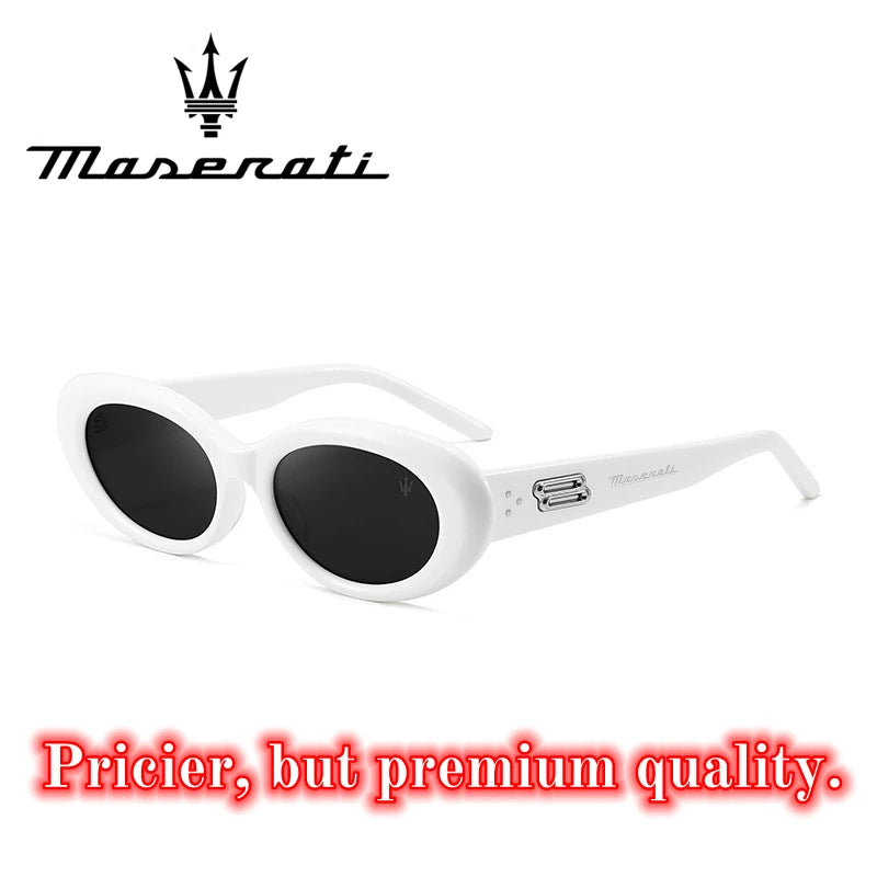 MASERATI UV400 Polarized Sunglasses Lightweight Frameless for Cycling Driving Outdoor Unisex Men Women Daily Sunglasses 20345