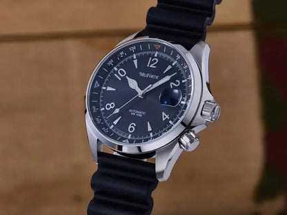 Milifortic Watch Climb S089 NH35 Automatic Mechanical Movement Calendar Compass Bezel C3 Luminous 39.5mm Sport Watch Men 10Bar