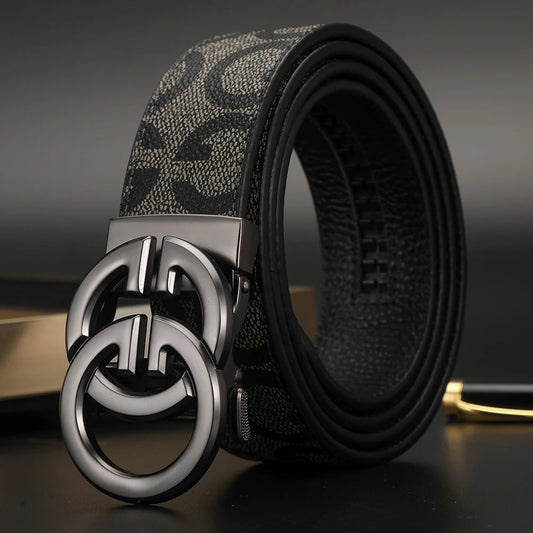 New Business Men Belts Casual Fashion Luxury Lady Designer Famous Brand Male G Buckle Women Leather Belt for women dress