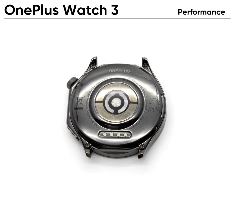 Global Version OnePlus Watch 3 Smart Watch 1.50inches LTPO AMOLED Display Snapdragon W5 Processor Dual Frequency GPS Wear OS