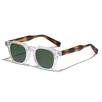 HBK New Square Retro Sunglasses Men Fashion Punk Sun Glasses Women Travel Driving Beach Eyewear Lunette De Soleil Femme UV400