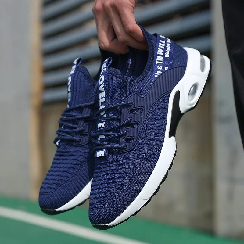 Summer Men's Shoes Mesh Casual Sports Shoes Spring Summer Shoes Tennis Lightweight Walking Black Sneakers 2025 Hot Selling Item