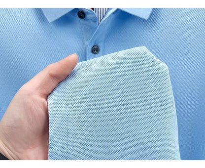 100% pure cotton high-end brand men's short sleeve polo shirt summer fashion original pony embroidery golf Paul  casual T-shirt