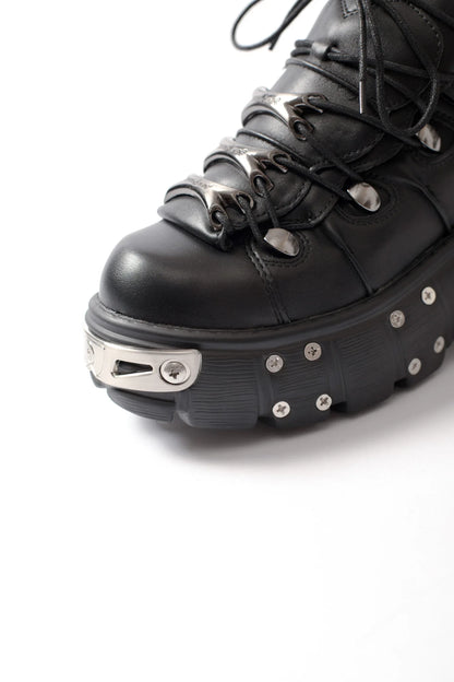 2024 New Women's Heavy Metal Punk Sneakers Platform Dad Shoes Men