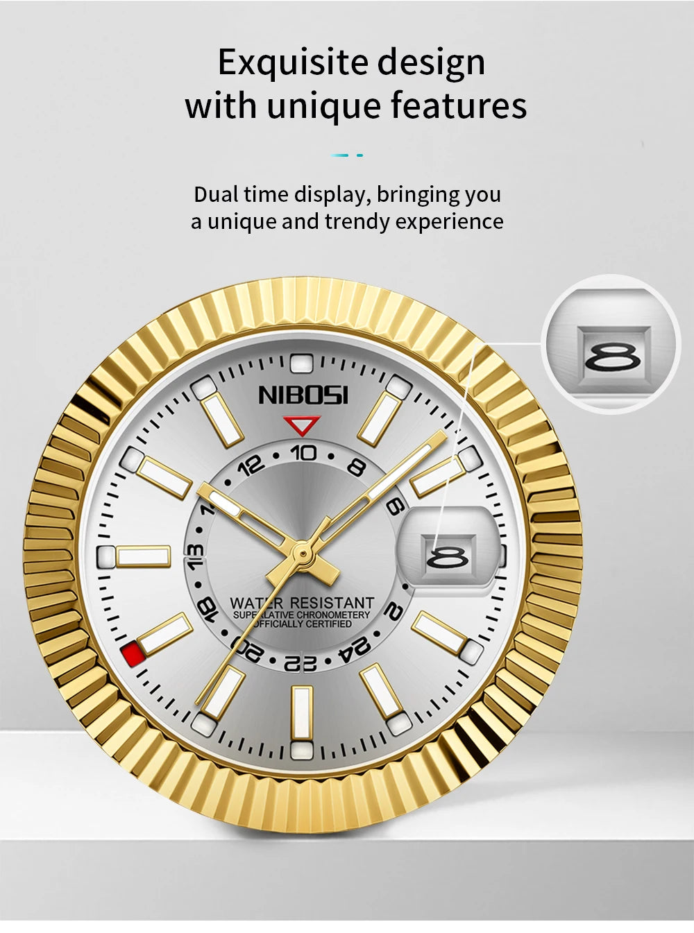 NIBOSI Top Brand Luxury Fashion Dive Watch Men 30ATM Waterproof Date Clock Sport Watches Man Quartz Wristwatch Relogio Masculino