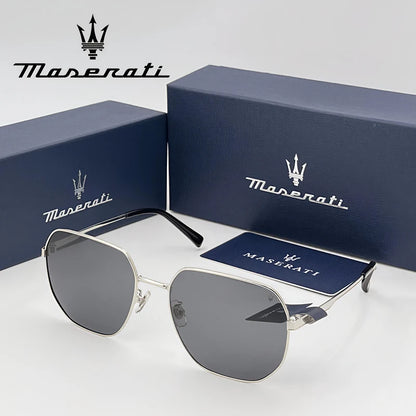 MASERATI UV400 Polarized Sunglasses Lightweight Frameless for Cycling Driving Outdoor Unisex Men Women Daily Sunglasses 20345