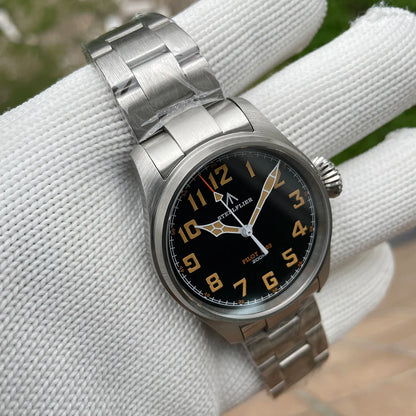 STEELFLIER Official SF740V New Quartz Wristwatch Super C3 Luminous 200M Waterproof VH31 Mute Movement Man Fashion Business Watch