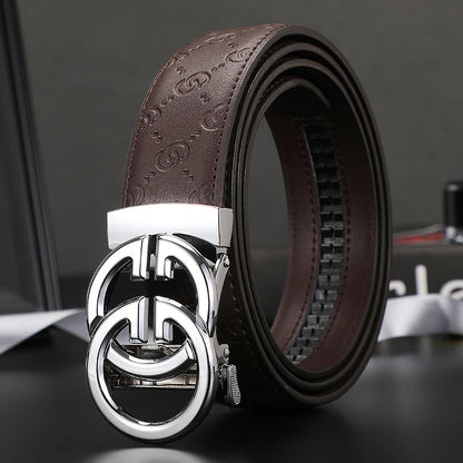 New wide 3.4cm Women's Belt Formal Leather Canvas Belt Women High Quality Metal Buckle Male Belt for men jeans work belt
