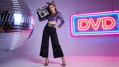 2026 Y2K DVD Belt for Women - Retro Disc Buckle, Luxury Style, Fashionable & Trendy Waist Belt, Hot Selling Decorative Belt