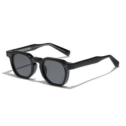 HBK New Square Retro Sunglasses Men Fashion Punk Sun Glasses Women Travel Driving Beach Eyewear Lunette De Soleil Femme UV400