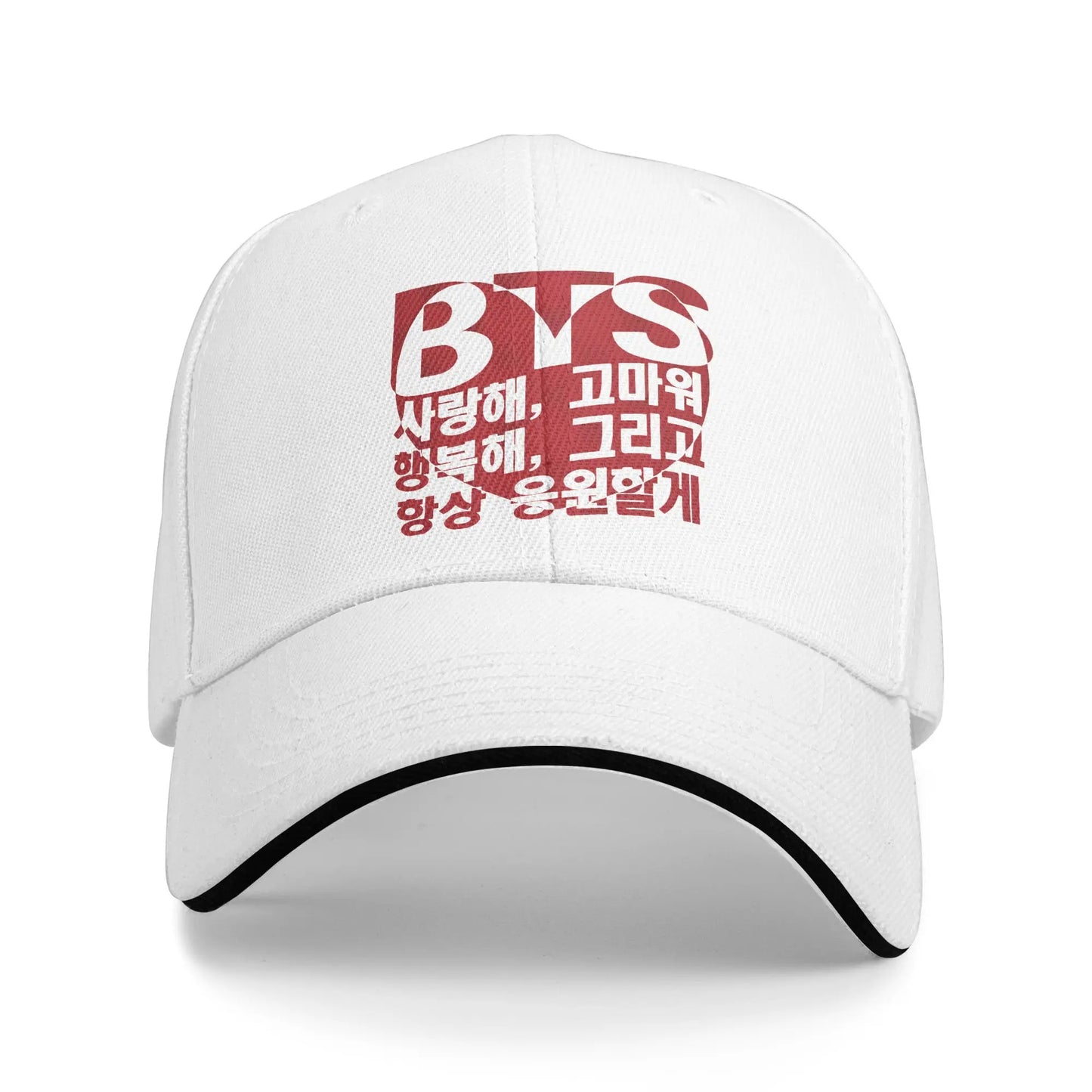 Arirang Album Tour Baseball Cap Retro BT is Back Sandwich Hats Men Women Breathable Sun Hat Running Golf