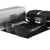 Audi Glasses UV400 Polarized Rectangle Sunglasses for Men Women Driving Motorcycle Cycling Glasses with AntiGlare Lens 553