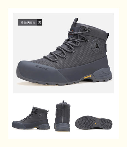 HUMTTO Hiking Shoes Men Winter Outdoor Sports Climbing Shoes hunting boots Warm outdoors ankle travel boots  Trekking Sneakers