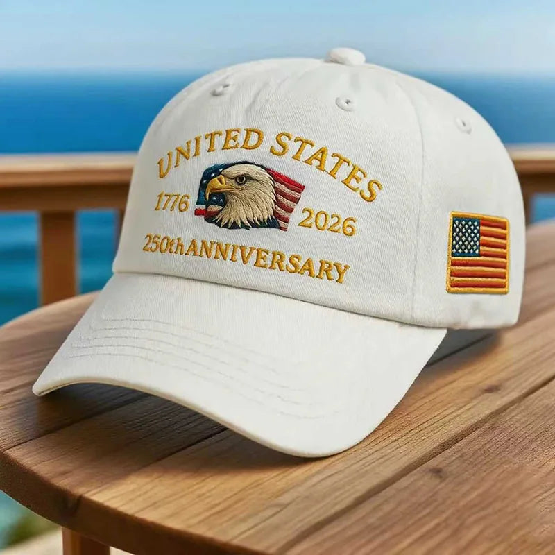 Flag USA Eagle Baseball Cap Embroidery Casual Breathable Sports Hat Outdoor Sunscreen Dad Hats For Women Men