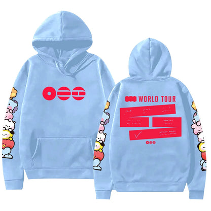A-Arirang Album Tour Graphic Print Hoodies Pop Fans Gifts Clothing Women Men Comfortable Pullover Fashion New Casual Loose Hoody