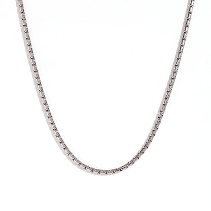 MamacitaSlay water wave chain snake chain Women's stainless steel necklace Bracelets Belly Chain Various styles Jewelry