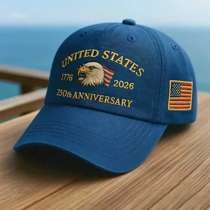 Flag USA Eagle Baseball Cap Embroidery Casual Breathable Sports Hat Outdoor Sunscreen Dad Hats For Women Men