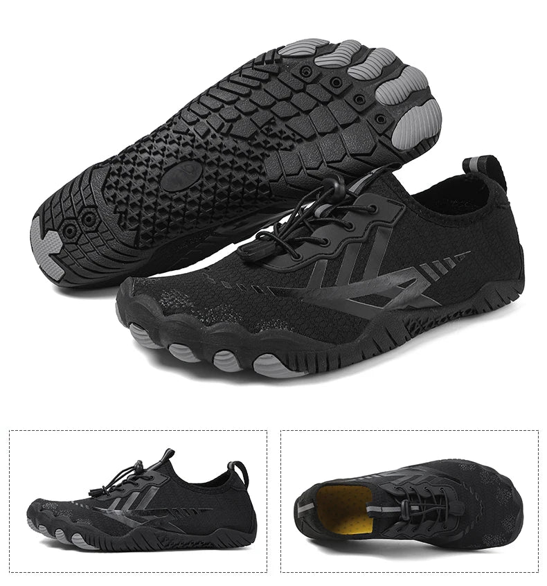 Quick Dry Water Shoes For Men Women Barefoot Shoes Beach Aqua Shoes Lightweight Sports Sneakers Hiking Surfing Boating Fishing