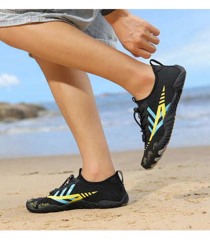 Quick Dry Water Shoes For Men Women Barefoot Shoes Beach Aqua Shoes Lightweight Sports Sneakers Hiking Surfing Boating Fishing
