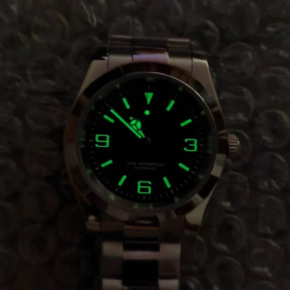 DD39MM Sapphire Glass Men`s Watch Stainless Steel Japan Quartz Movement 50M Waterproof Men business luxury Swimming Clock