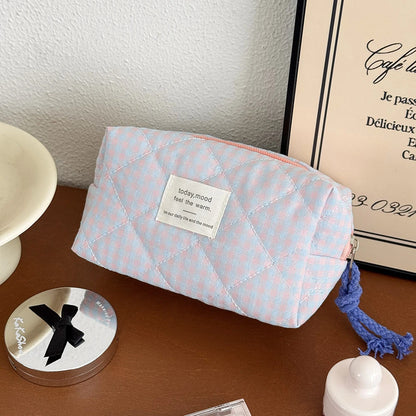 Airfriend Makeup Bag Pink Cosmetic Girl'S Toiletry Soft Makeup Cute Cosmetic Bag Toiletry Organizer Women'S Travel Cosmetic Bag