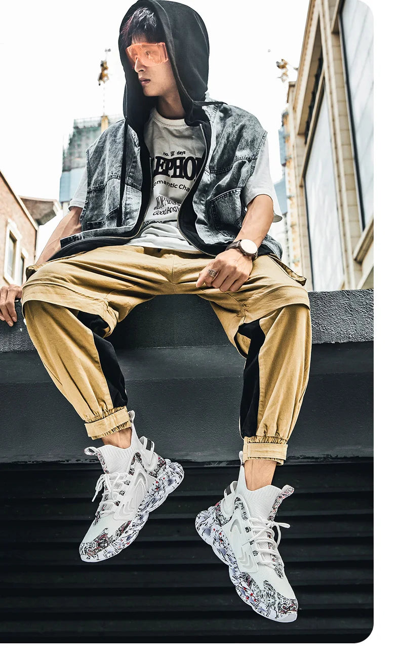 Shoes men Sneakers Male casual Mens Shoes tenis Luxury shoes Trainer Race Breathable Shoes fashion loafers running Shoes for men