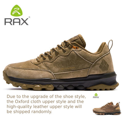 RAX Running Shoes Men&Women Outdoor Sport Shoes Breathable Lightweight Sneakers Air Mesh Upper Anti-slip Natural Rubber Outsole