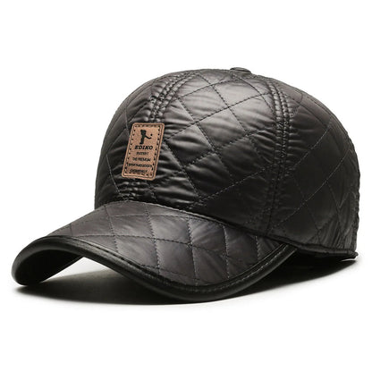 Casual Warm Ear-Protective Thickened Duckbill Cap, Outdoor Travel Vacation Versatile Baseball Cap