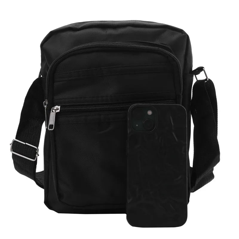 2025 Men Nylon Shoulder Bag Messenger Bag Casual Nylon Zipper Pocket Handbag Fashion Tote Travel Male Crossbody Bags New