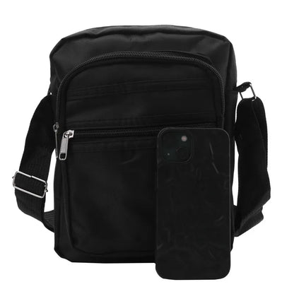 2025 Men Nylon Shoulder Bag Messenger Bag Casual Nylon Zipper Pocket Handbag Fashion Tote Travel Male Crossbody Bags New