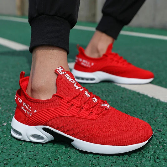 Summer Men's Shoes Mesh Casual Sports Shoes Spring Summer Shoes Tennis Lightweight Walking Black Sneakers 2025 Hot Selling Item