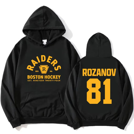 Llya Rozanov 81 Heated Rivalry TV Hoodies Shane Hollander 24 Scott Hunter 21 Sweatshirt  Montreal Metros Boston Raiders Clothing