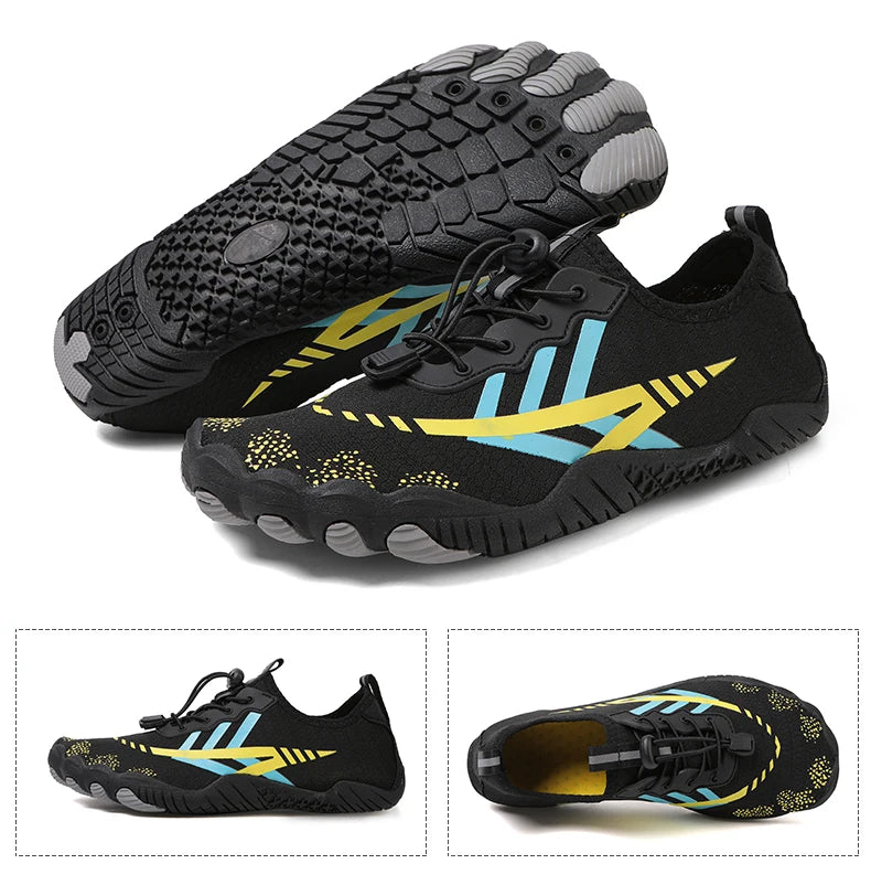 Quick Dry Water Shoes For Men Women Barefoot Shoes Beach Aqua Shoes Lightweight Sports Sneakers Hiking Surfing Boating Fishing