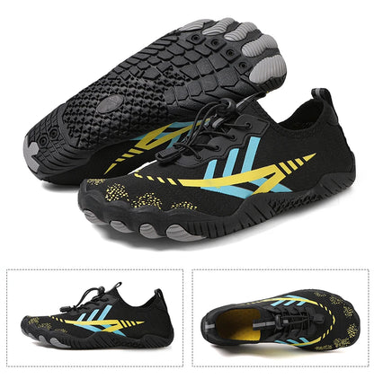 Quick Dry Water Shoes For Men Women Barefoot Shoes Beach Aqua Shoes Lightweight Sports Sneakers Hiking Surfing Boating Fishing