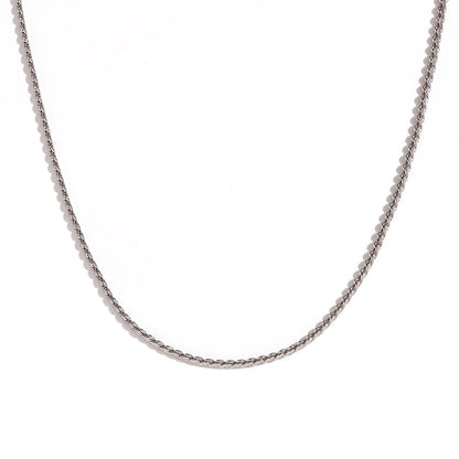 MamacitaSlay water wave chain snake chain Women's stainless steel necklace Bracelets Belly Chain Various styles Jewelry