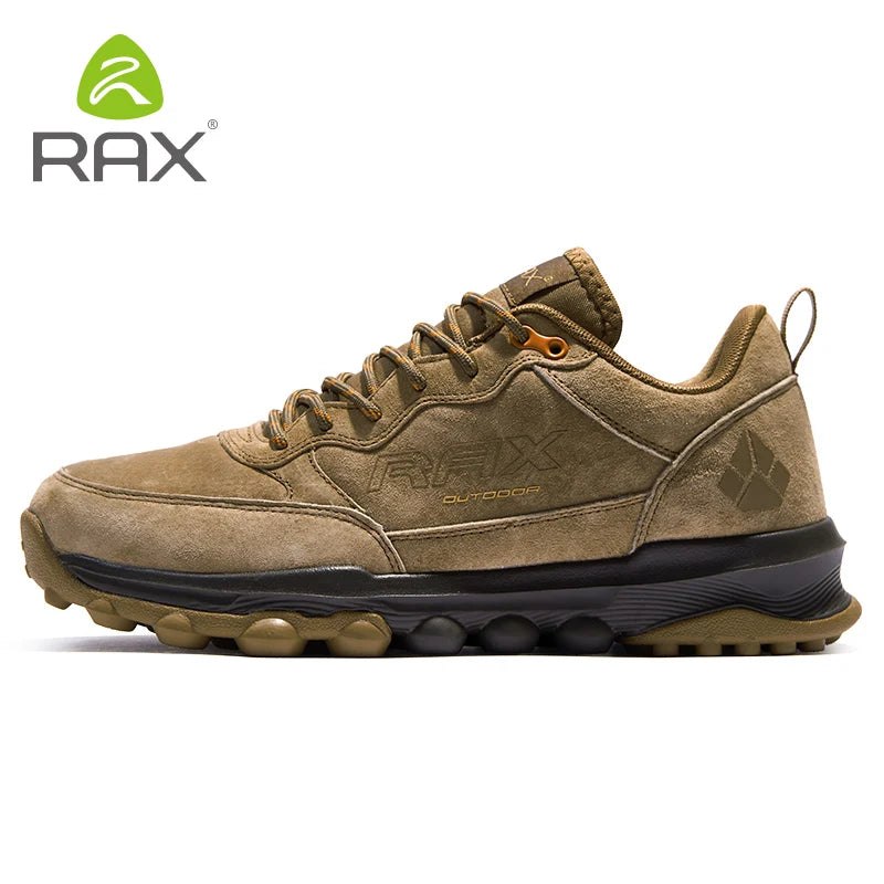 RAX Running Shoes Men&Women Outdoor Sport Shoes Breathable Lightweight Sneakers Air Mesh Upper Anti-slip Natural Rubber Outsole