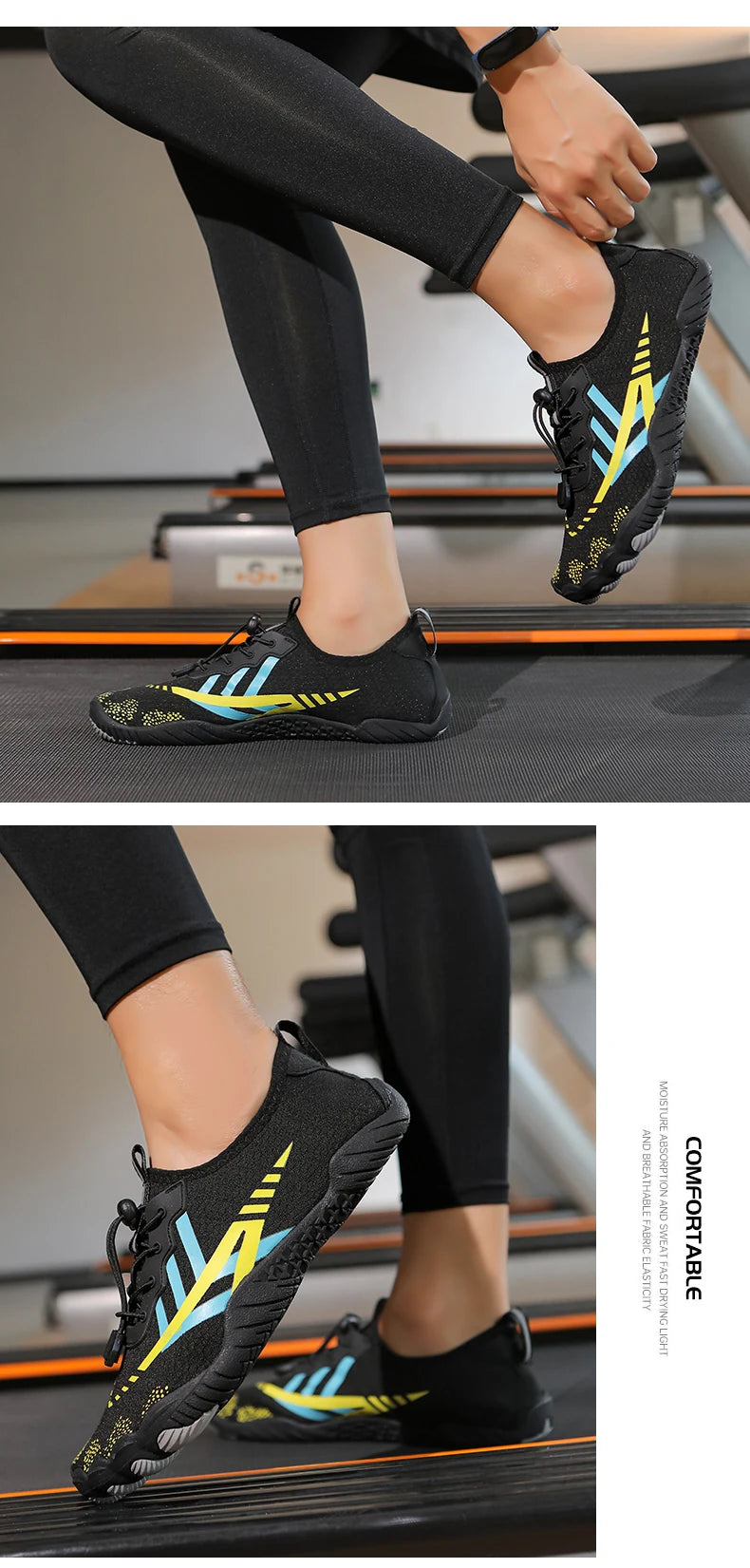 Quick Dry Water Shoes For Men Women Barefoot Shoes Beach Aqua Shoes Lightweight Sports Sneakers Hiking Surfing Boating Fishing