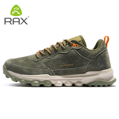RAX Running Shoes Men&Women Outdoor Sport Shoes Breathable Lightweight Sneakers Air Mesh Upper Anti-slip Natural Rubber Outsole
