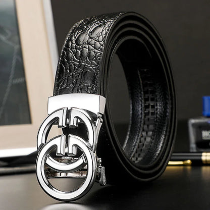 New wide 3.4cm Women's Belt Formal Leather Canvas Belt Women High Quality Metal Buckle Male Belt for men jeans work belt