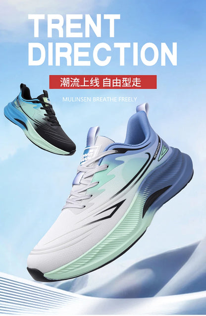 Men's Casual Running Shoes, Male Tennis Sneakers, Luxury Trainer, Race Breathable Shoes, Fashion Loafers