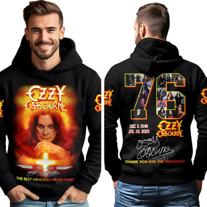 Rock Band Ozzy Osbourne 3d Print Hoodies Men Women Fashion Oversized Hoodie Sweatshirt Adult Clothing Fans Coat Mens Hoodie Y2k