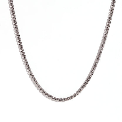 MamacitaSlay water wave chain snake chain Women's stainless steel necklace Bracelets Belly Chain Various styles Jewelry